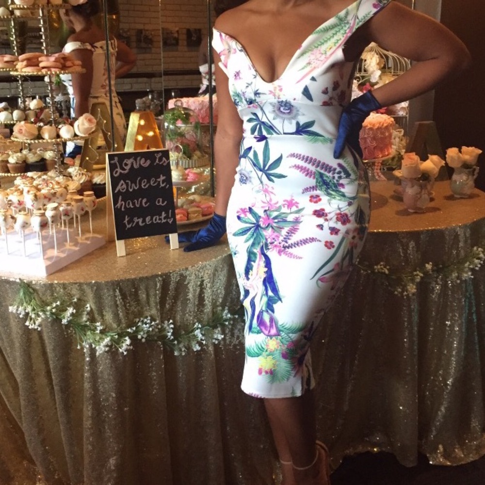 Floral Midi Dress